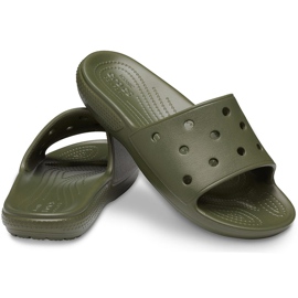 Crocs Classic Slide kaki 206121 309 verde 1