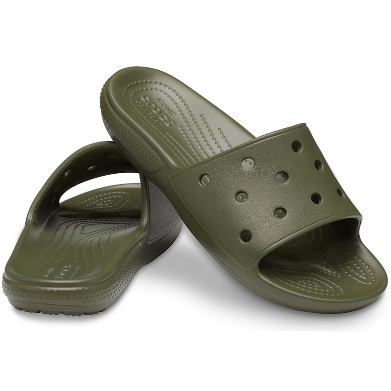 Crocs Classic Slide kaki 206121 309 verde 1