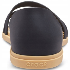 Sandale Crocs pentru femei Tulum Open Flat W negru 206 109 00W 4