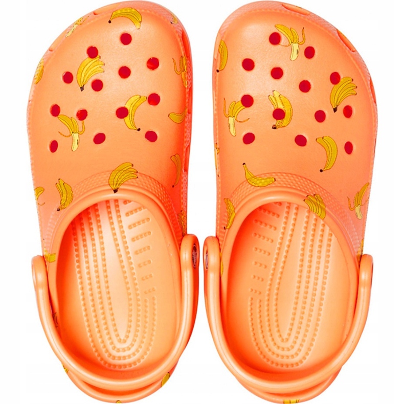 Crocs Kids Classic Vacay Vibes Clog Orange 206375 801 portocale 1