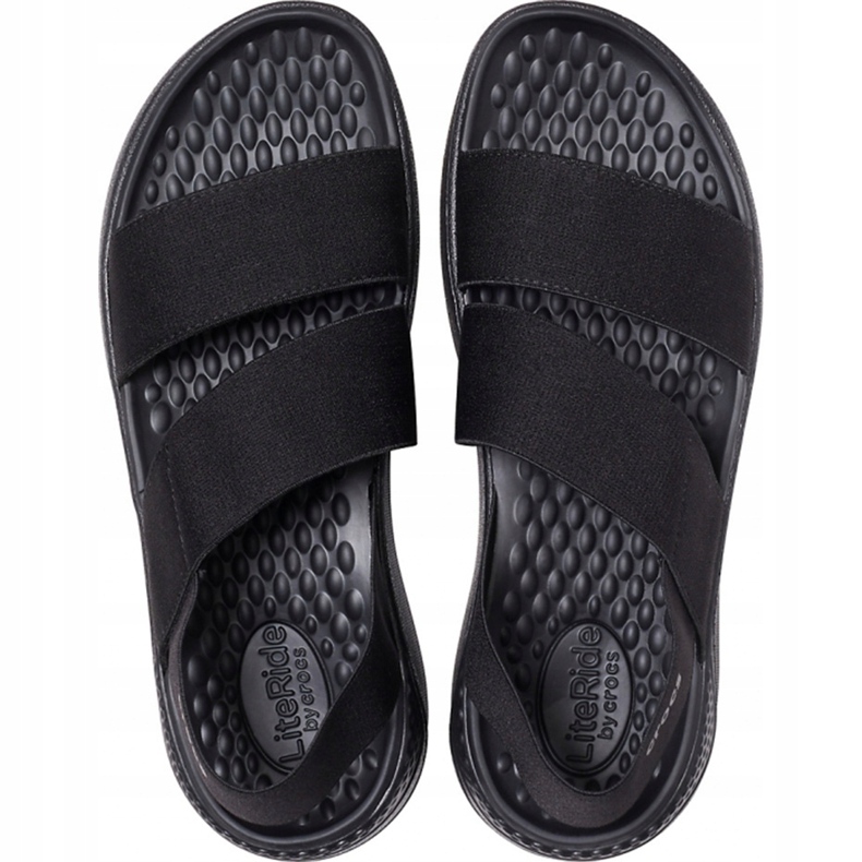 Sandală Crocs LiteRide Stretch W negru 206081 060 1