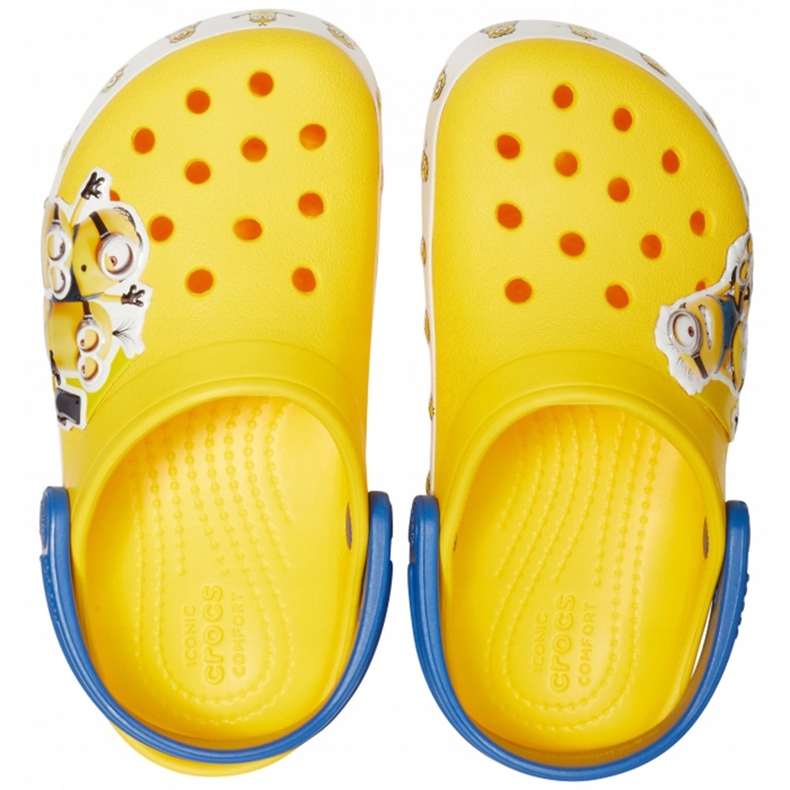 Crocs copii Fl Minions Multi Clg Kids galben 205 512 730 1