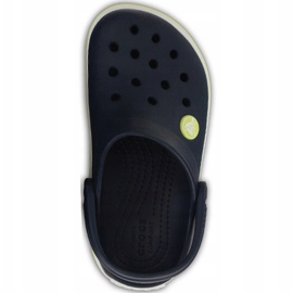 Crocs pentru copii Crocband Clog K bleumarin-verde 204537 42K albastru marin 1