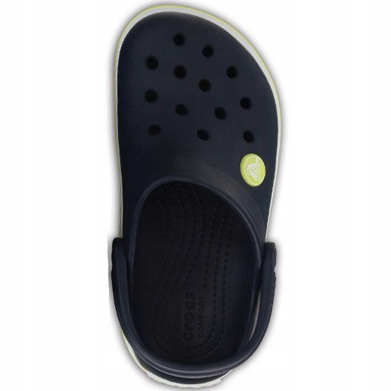 Crocs pentru copii Crocband Clog K bleumarin-verde 204537 42K albastru marin 1