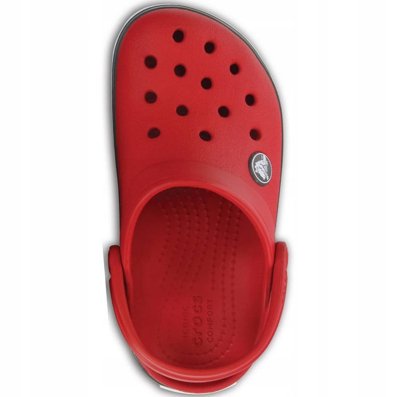 Crocs pentru copii Crocband Clog K roșu-gri 204537 6IB roşu 1