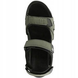 Sandale pentru bărbați 4F kaki H4L20 SAM002 43S verde 1