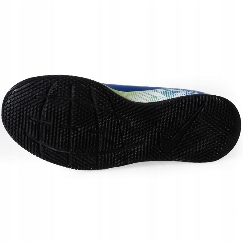 Pantofi de fotbal Nike Mercurial Vapor 13 Club Njr Ic AT7998 104 albastru / galben multicolor 1