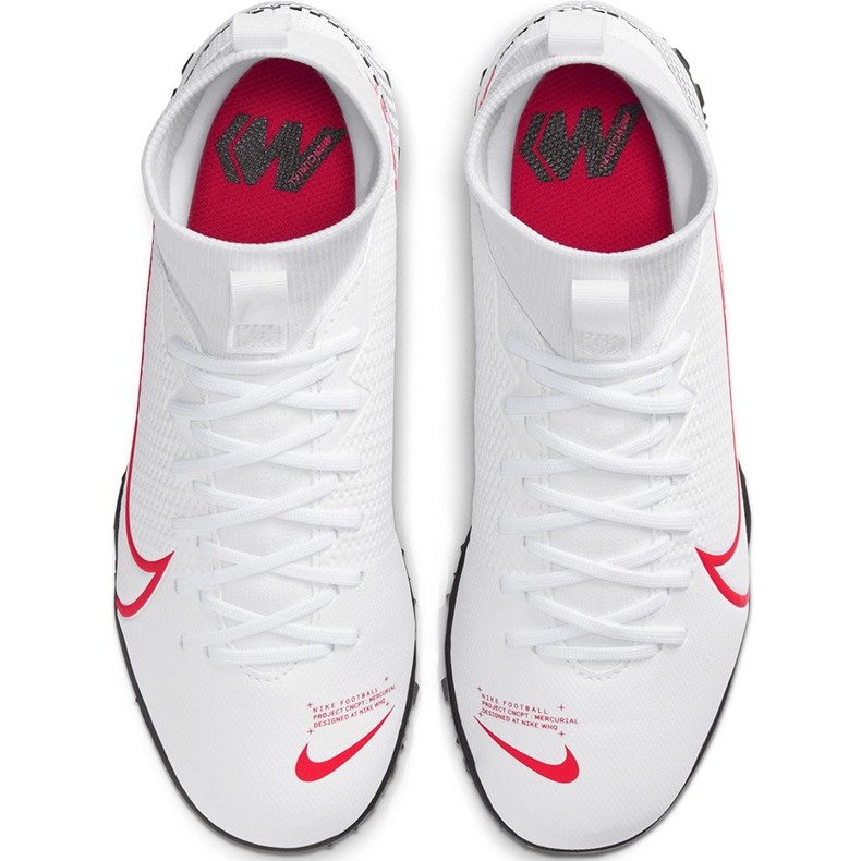 Pantof de fotbal Nike Mercurial Superfly 7 Academy Tf Jr AT8143 160 multicolor alb 1