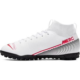 Pantof de fotbal Nike Mercurial Superfly 7 Academy Tf Jr AT8143 160 multicolor alb 2