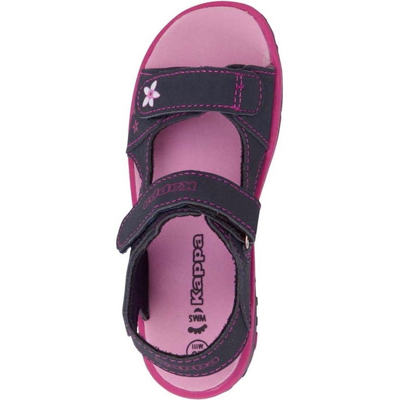 Kappa Blossom K Footwear Sandale pentru copii pentru copii bleumarin-roz 260593K 6722 albastru marin 1