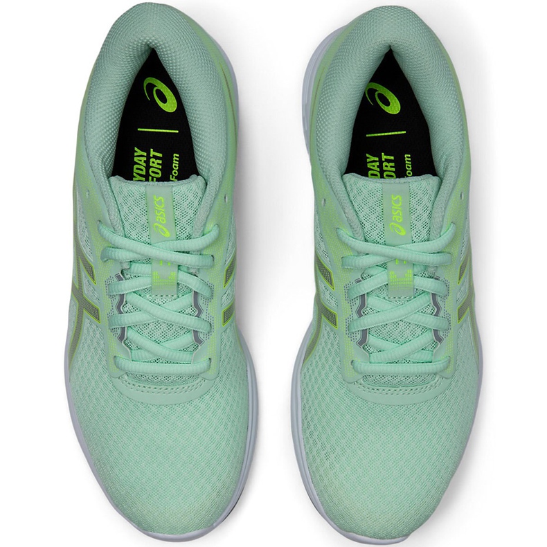 Pantofi de alergare pentru femei Asics Gel-Patriot 11 mint 1012A484 300 verde galben 1