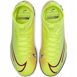 Pantof de fotbal Nike Mercurial Superfly 7 Academy Mds Tf Junior BQ5407 703 multicolor galben 1