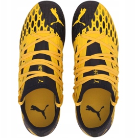 Ghete de fotbal Puma Future 5.3 Netfit Fg Ag Junior 105806 03 galben 2