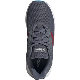 Pantofi copii Adidas Duramo 9 K gri-roșu EG7899 1