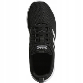 Pantofi copii Adidas Lite Racer Cln K negru și alb BB7051 1