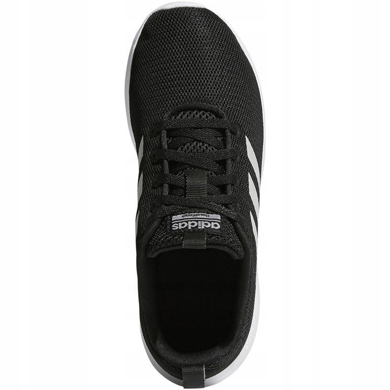 Pantofi copii Adidas Lite Racer Cln K negru și alb BB7051 1