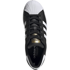 Încălțăminte de damă Adidas Superstar W FV3286 alb negru 1