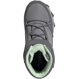 Pantofi copii Adidas Terrex Snow Cf R.RDY K G26580 gri 1