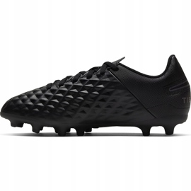 Pantofi de fotbal Nike Tiempo Legend 8 Club FG / MG Junior AT5881 010 negru negru 1
