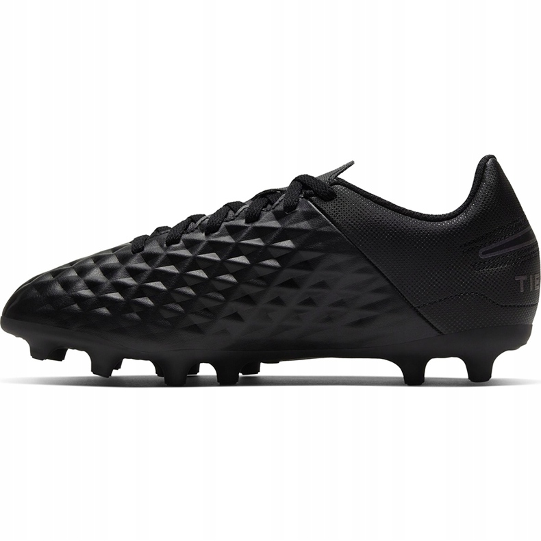 Pantofi de fotbal Nike Tiempo Legend 8 Club FG / MG Junior AT5881 010 negru negru 1