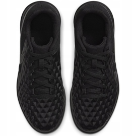Pantofi de fotbal Nike Tiempo Legend 8 Club Ic Junior AT5882 010 negru negru 1