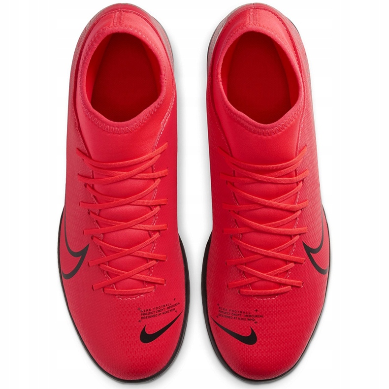 Pantofi de fotbal Nike Mercurial Superfly 7 Club Ic AT7979 606 negru roșu 1