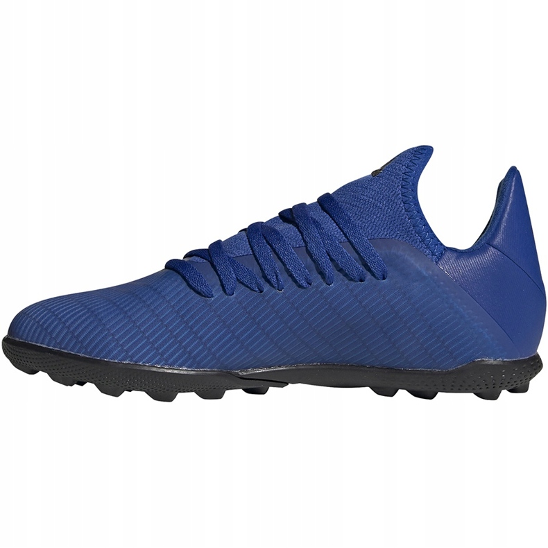 Ghete de fotbal Adidas X 19.3 Tf Junior EG7172 albastru albastru 1