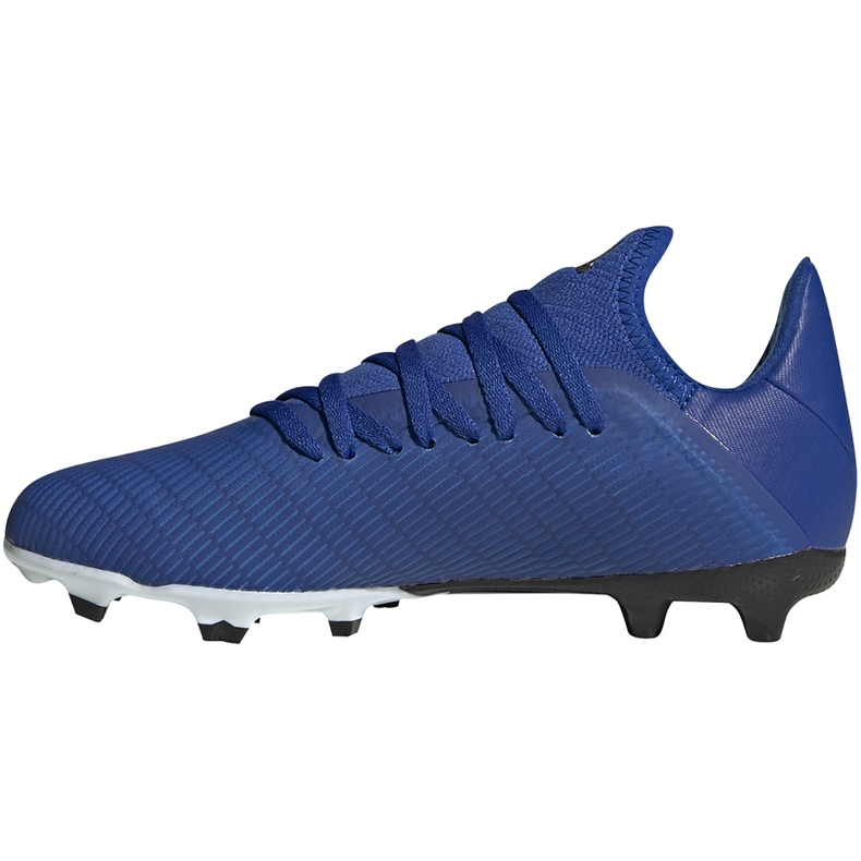 Ghete de fotbal Adidas X 19.3 Fg Junior EG7152 albastru albastru 1