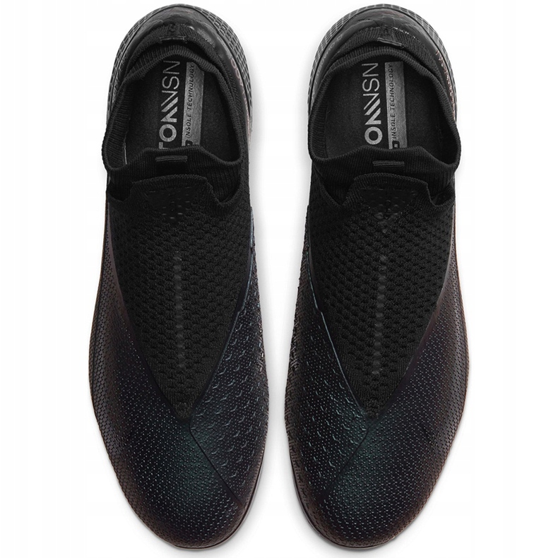 Pantofi de fotbal Nike Phantom Vsn 2 Elite Df Fg CD4161 010 violet negru 1