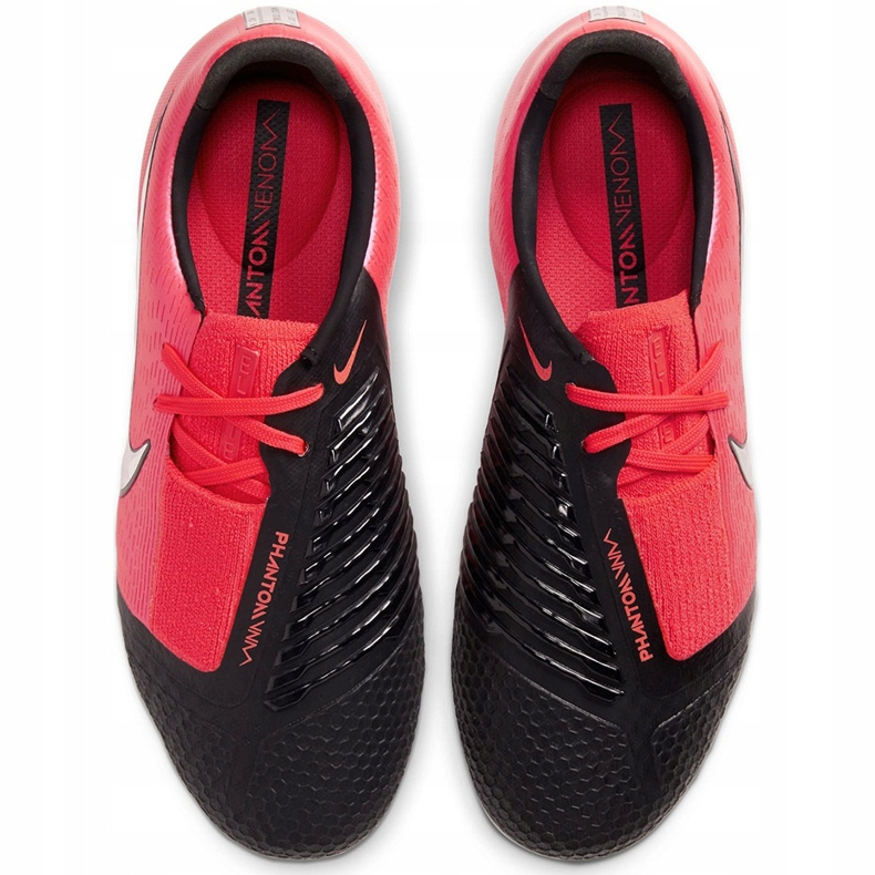 Pantofi de fotbal Nike Phantom Venom Elite Fg Junior AO0401 606 multicolor roșu 1