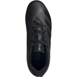 Ghete de fotbal Adidas Predator 20.4 FxG Jr EF1932 negru negru 1