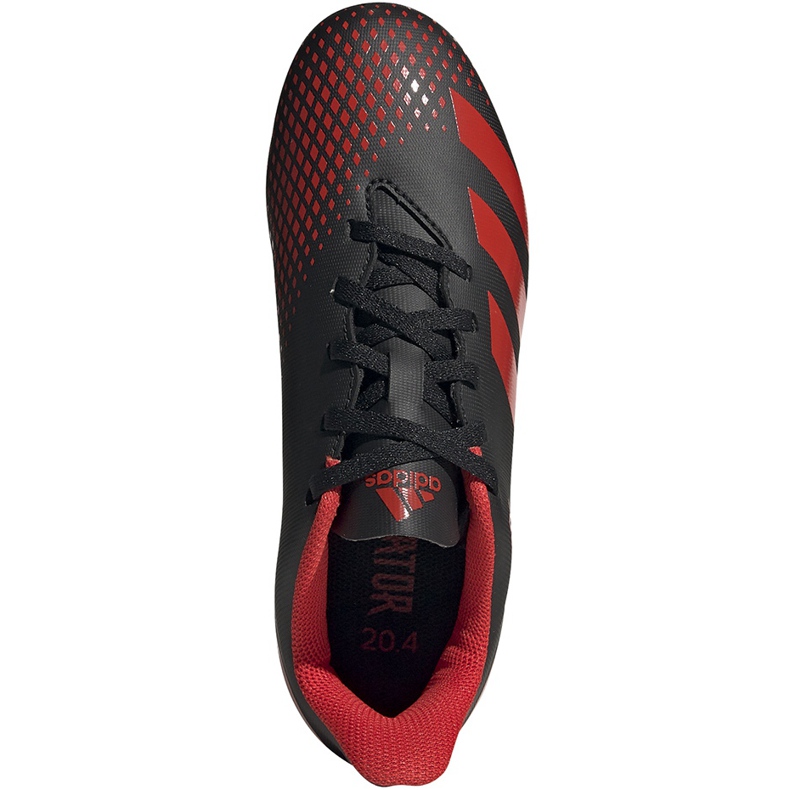 Ghete de fotbal Adidas Predator 20.4 FxG Jr EF1931 multicolor negru 1