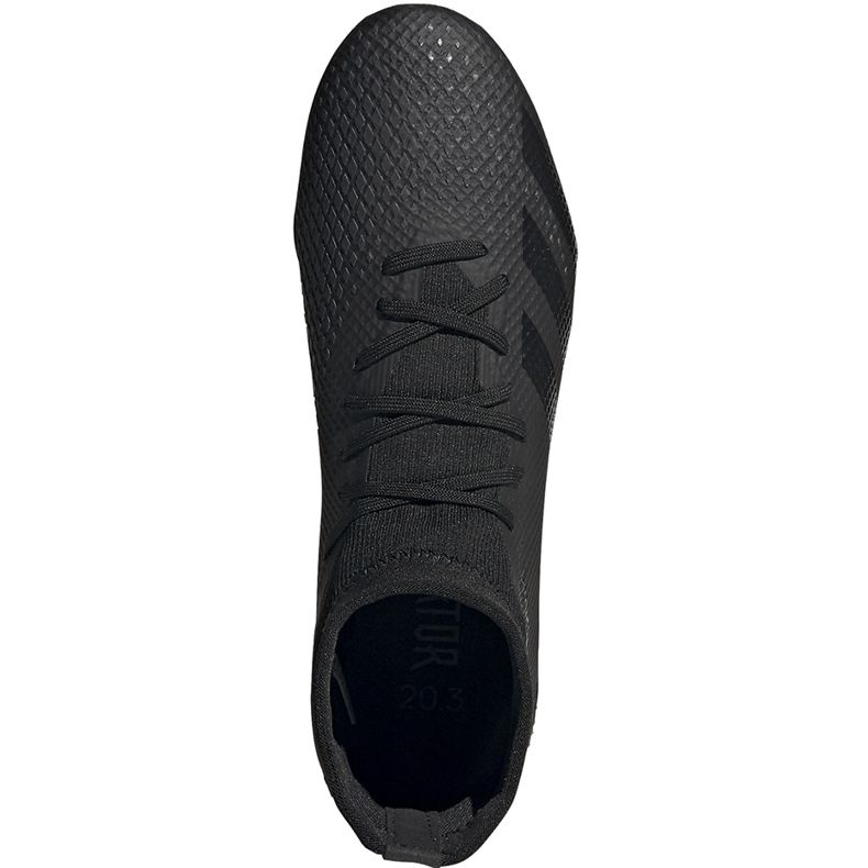 Ghete de fotbal Adidas Predator 20.3 Fg EF1634 negru negru 1