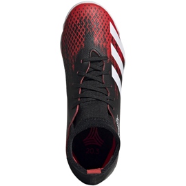 Ghete de fotbal Adidas Predator 20.3 In Jr negru și roșu EF1954 multicolor 1