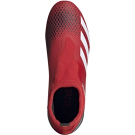 Ghete de fotbal Adidas Predator 20.3 Ll Fg EE9554 roșu roșu 1