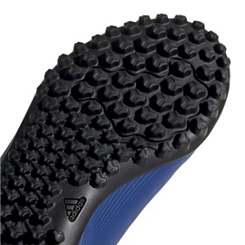 Ghete de fotbal Adidas X 19.4 Tf Jr FV4662 albastru albastru 5