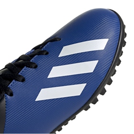 Ghete de fotbal Adidas X 19.4 Tf Jr FV4662 albastru albastru 3