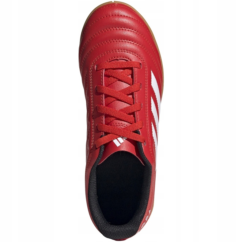 Adidas Copa 20.4 In Jr pantofi de fotbal roșii EF1928 roșu roșu 1