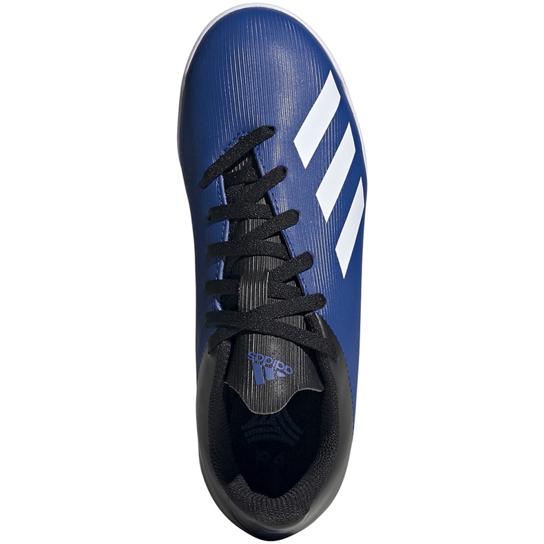 Ghete de fotbal Adidas X 19.4 In Jr EF1623 albastru albastru 1