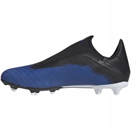 Pantofi de fotbal Adidas X 19.3 Ll Fg albastru-negru EG7178 1