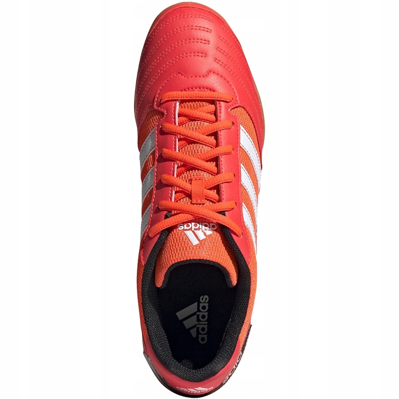 Pantofi de fotbal Adidas Super Sala roșii FV2561 roșu roșu 1