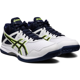 Asics Gel-Task Mt 2 1071A036 101 pantofi de volei pentru bărbați alb alb 3