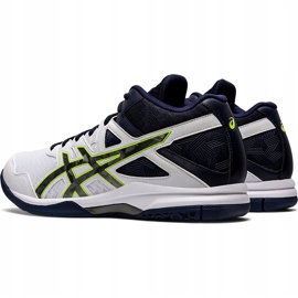 Asics Gel-Task Mt 2 1071A036 101 pantofi de volei pentru bărbați alb alb 4