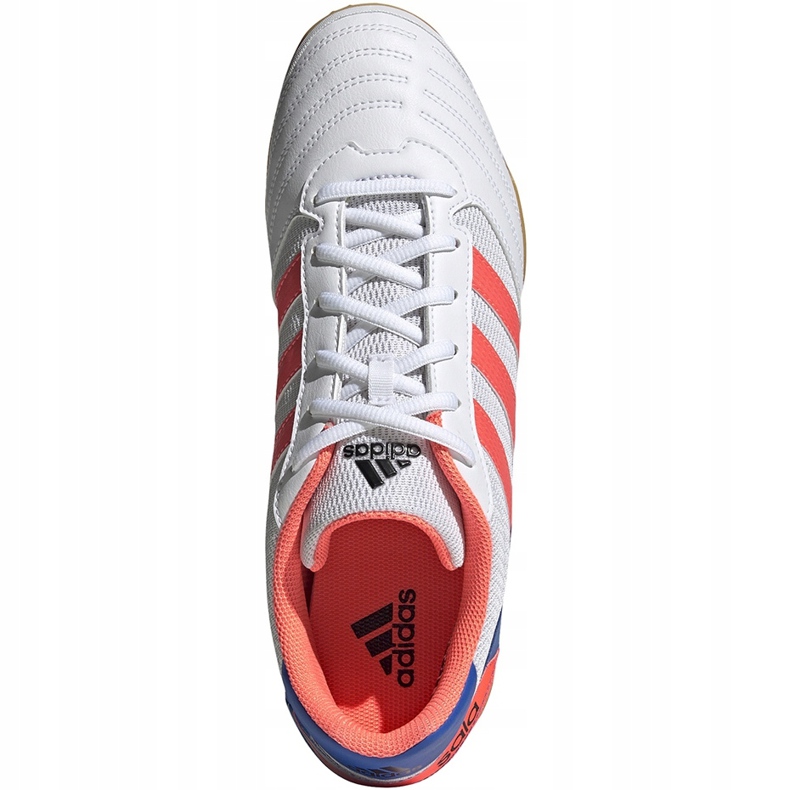 Pantofi de fotbal Adidas Super Sala albi FV2560 1