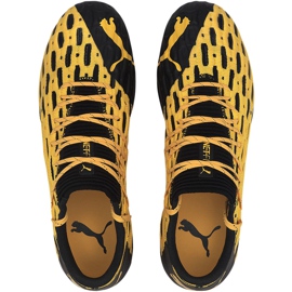 Pantofi de fotbal Puma Future 5.1 Netfit Low Fg Ag galben 105791 02 2