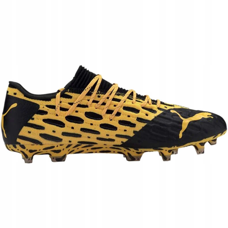 Pantofi de fotbal Puma Future 5.1 Netfit Low Fg Ag galben 105791 02 1