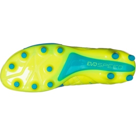 Ghete de fotbal Puma Evo Speed ​​1.4 Lth Fg galben-albastru 103615 03 3