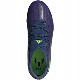 Ghete de fotbal Adidas Nemeziz Messi 19.3 Fg Junior EF1814 galben violet 1