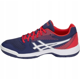Pantofi de volei pentru bărbați Asics Gel-Task albastru-roșu B704Y 400 albastru marin multicolor albastru marin 2