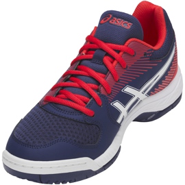 Pantofi de volei pentru bărbați Asics Gel-Task albastru-roșu B704Y 400 albastru marin multicolor albastru marin 4